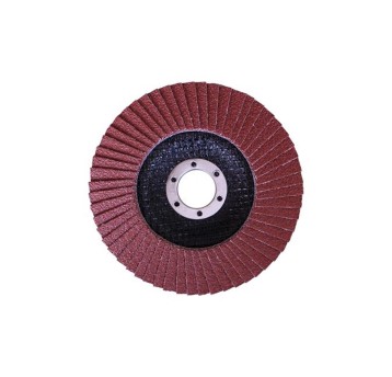 Dysk lamelkowy HARPOON 981F nakrętka uchylny 125mm x 22mm nasyp P40 kol. czerwony