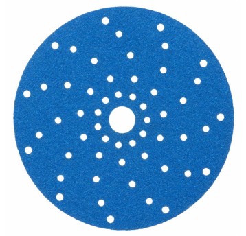 Dysk ścierny 3M Hookit 325U rzep wielootworowy 150mm nasyp P80 kol. niebieski [51371]