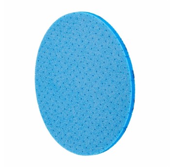 Dysk ścierny 3M Hookit rzep wielootworowy 76mm nasyp P2000 kol. niebieski elastyczny na gąbce [33554 / 2019643]