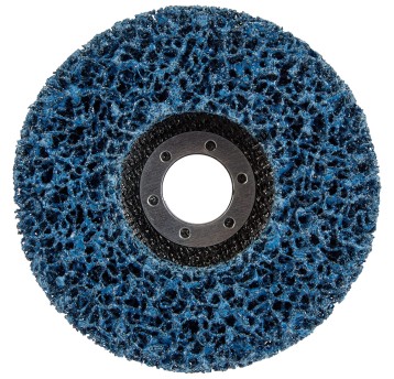 Dysk ścierny 3M SCOTCH-BRITE CG-RD nakrętka 115mm x 22mm włóknina SXCRS kol. niebieski Clean & Strip - czyszczący [61174]