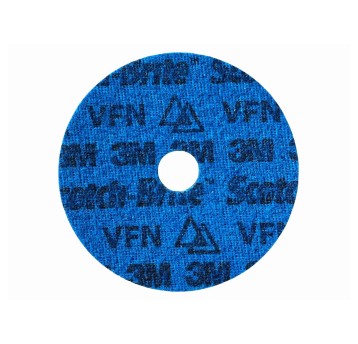 Dysk ścierny 3M SCOTCH-BRITE PN-DH rzep/nakrętka 125mm x 22mm włóknina VFN kol. niebieski [7100274228]