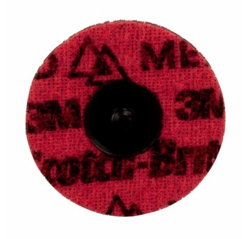 Dysk ścierny 3M SCOTCH-BRITE Roloc PN-DR gwint 76mm włóknina MED kol. czerwony [89291]