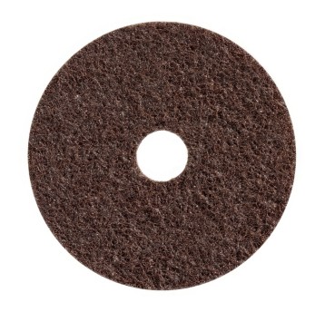 Dysk ścierny 3M SCOTCH-BRITE SC-DC rzep/nakrętka 125mm x 22mm włóknina SSFN kol. szary