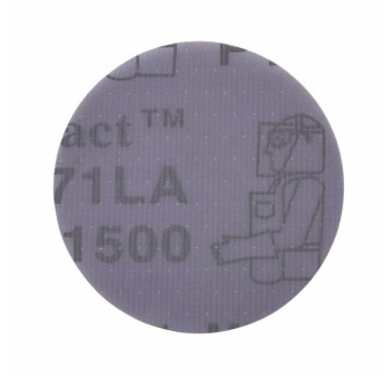 Dysk ścierny 3M TRIZACT Hookit 471LA rzep bezotworowy 75mm nasyp P1500 kol. szary [05601]