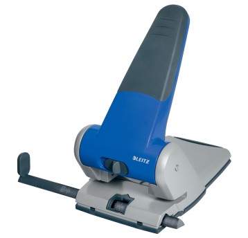 Dziurkacz archiwizacyjny metal LEITZ 5180 kol. niebieski 65 kartek 2 dziurki [51800035]