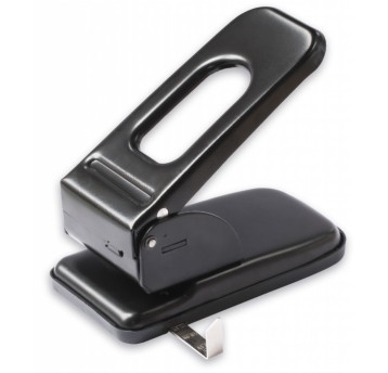 Dziurkacz archiwizacyjny metal TAURUS PCH2000 kol. czarny 65 kartek 2 dziurki [TT00201]