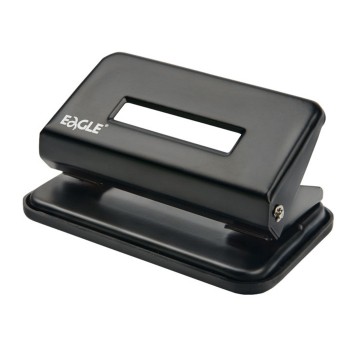 Dziurkacz uniwersalny metal EAGLE 707A kol. czarny 10 kartek 2 dziurki [110-1013]