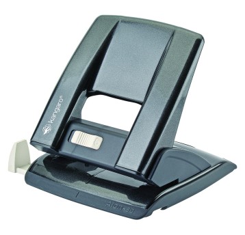 Dziurkacz uniwersalny metal KANGARO AION 30 kol. szary metaliczny 30 kartek 2 dziurki [KAA30-05]