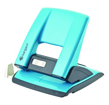 Dziurkacz uniwersalny metal KANGARO AION 30 kol. turkusowy 30 kartek 2 dziurki [KAA30-24]