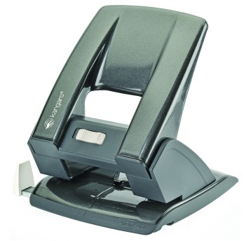 Dziurkacz uniwersalny metal KANGARO AION 40 kol. szary metaliczny 40 kartek 2 dziurki [KAA40-05]