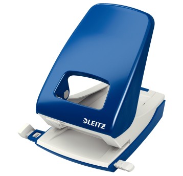 Dziurkacz uniwersalny metal LEITZ 5138 kol. niebieski 40 kartek 2 dziurki [51380035]