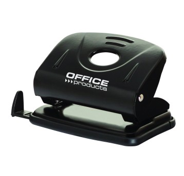 Dziurkacz uniwersalny metal OFFICE PRODUCTS kol. czarny 25 kartek 2 dziurki [18052211-05]