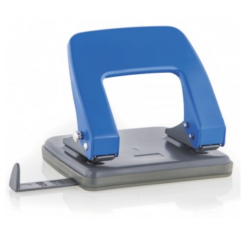 Dziurkacz uniwersalny metal TAURUS 604 mix kolorów 30 kartek 2 dziurki [TT00195]