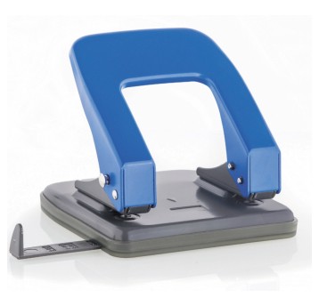 Dziurkacz uniwersalny metal TAURUS 605 (84-342136) mix kolorów 40 kartek 2 dziurki [TT00198]