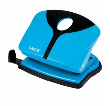 Dziurkacz uniwersalny metal / tworzywo EAGLE COLORTOUCH TYP6602 kol. niebieski 16 kartek 2 dziurki [110-1687]
