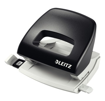 Dziurkacz uniwersalny metal / tworzywo LEITZ 5038 kol. czarny 16 kartek 2 dziurki [50380095]