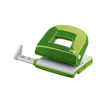 Dziurkacz uniwersalny metal / tworzywo NOVUS E216 kol. zielony 16 kartek 2 dziurki [025-0547]