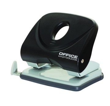 Dziurkacz uniwersalny metal / tworzywo OFFICE PRODUCTS kol. czarny 30 kartek 2 dziurki [18051611-05]