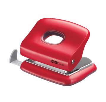 Dziurkacz uniwersalny metal / tworzywo RAPID FC20 kol. czerwony 20 kartek 2 dziurki [23256402]