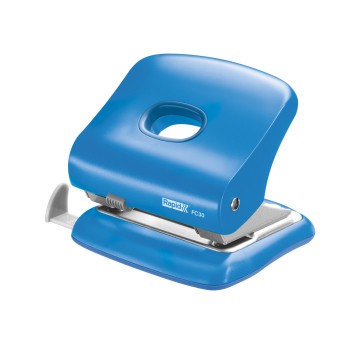 Dziurkacz uniwersalny metal / tworzywo RAPID FC30 kol. niebieski 30 kartek 2 dziurki [5000359]