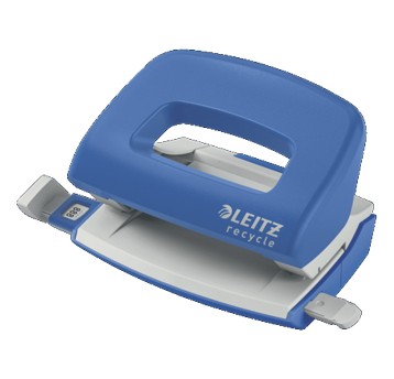 Dziurkacz uniwersalny tworzywo LEITZ NEXXT RECYCLE 5010 kol. niebieski 10 kartek 2 dziurki [50100035]