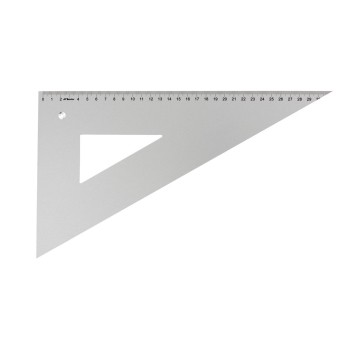 Ekierka LENIAR kol. srebrny 60/32cm metal [10016]