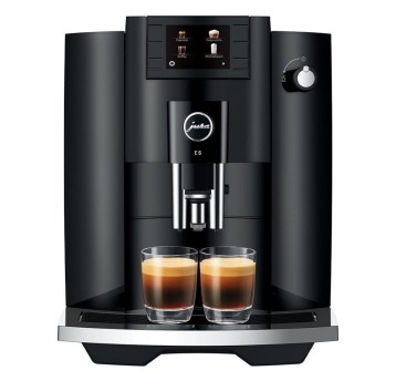 Ekspres ciśnieniowy automatyczny JURA E6 Piano Black kol. szary [EC15437]