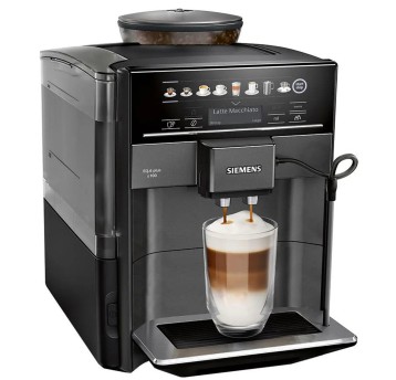 Ekspres ciśnieniowy automatyczny SIEMENS EQ6 plus S100 kol. czarny [TE651319RW]