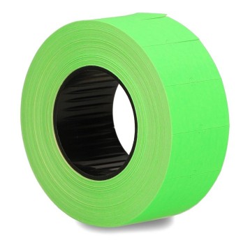 Etykiety cenowe w rolce papierowe EMERSON 21,5 x 12mm kol. zielony 800 szt. jednorzędowe proste [etrcmhk21.5x012jrz]
