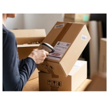 Etykiety do termodruku papierowe DT ECO 50 x 100mm kol. biały 400 szt. gilza 40mm [AG0101.100.150-40.04]