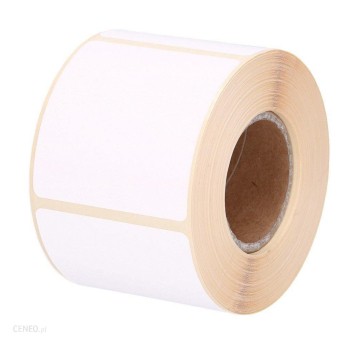 Etykiety do termodruku w rolce 58 x 60mm kol. biały 500 szt. gilza 40mm