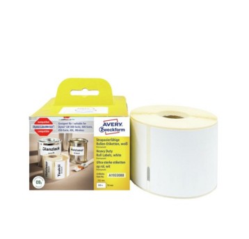 Etykiety do termodruku w rolce typu Dymo HEAVY DUTY poliestrowe AVERY ZWECKFORM 59 x 102mm kol. biały 300 szt. [A1933088]