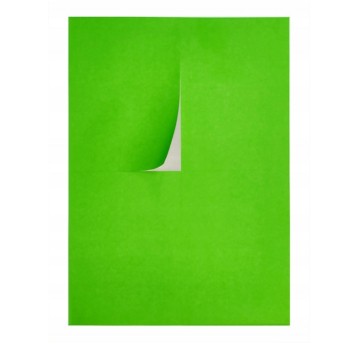 Etykiety uniwersalne 70 x 37mm kol. zielony 2400 szt.