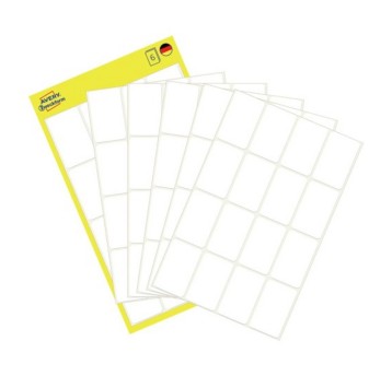 Etykiety uniwersalne do opisu ręcznego papierowe AVERY ZWECKFORM 29 x 18mm kol. biały 96 szt. [3074]