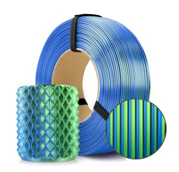 Filament ROSA 3D ReFill PLA blue 1,75mm 1000g Magic Silk Lagoon [4160]