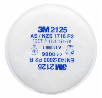 Filtr wymienny cząstek stałych 3M SERIA 2000 2125 P2 złącze bagnetowe 1 para [2125 / 7100015050]