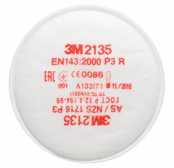 Filtr wymienny cząstek stałych 3M SERIA 2000 2135 P3 złącze bagnetowe 1 para [2135]