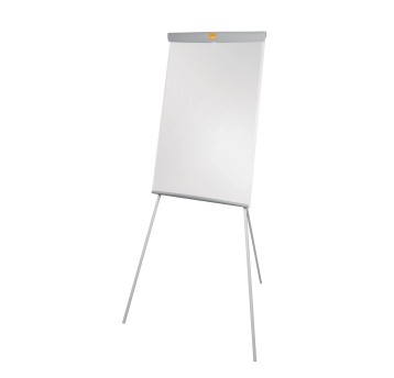 Flipchart stalowy suchościeralny - magnetyczny na trójnogu 68 x 70cm NOBO kol. biały Essence [1905244]