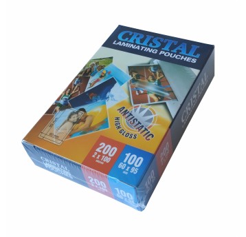 Folia do laminowania błyszcząca 100mic 100 arkuszy ARGO 60 x 95mm [326010]