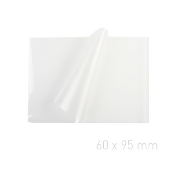 Folia do laminowania błyszcząca 80mic 100 arkuszy OPUS 60 x 95mm [402021]