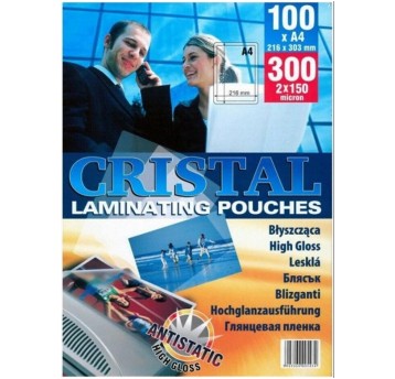 Folia do laminowania błyszcząca A4 150mic 100 arkuszy ARGO [320415]