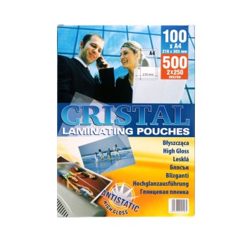 Folia do laminowania błyszcząca A4 250mic 100 arkuszy ARGO [320425]