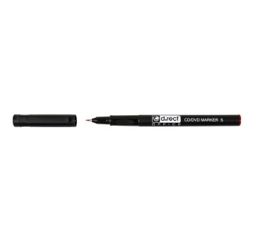 Foliopis permanentny D.RECT końcówka S 0,4mm kol. czerwony [102062]