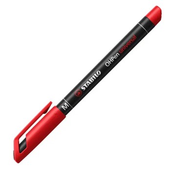 Foliopis permanentny STABILO OHPEN końcówka M 1mm kol. czerwony [843/40]