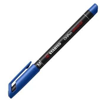 Foliopis permanentny STABILO OHPEN końcówka M 1mm kol. niebieski [843/41]