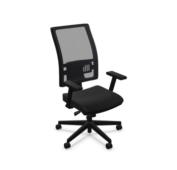 Fotel biurowy NOWY STYL TAK-TIK tkanina Sempre kol. czarny [TS25 R76 ACTIV1 BA-OP24N SM01]
