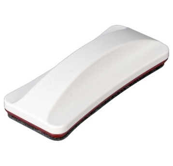 Gąbka filcowa do tablic magnetycznych suchościeralnych 150 x 62 x 33mm 2x3 SLIM kol. biały na wymienne wkłady [AS122]