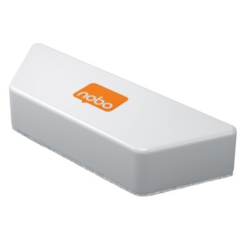Gąbka filcowa do tablic magnetycznych suchościeralnych 89 x 40 x 228mm NOBO kol. biały na wymienne wkłady [1905325]