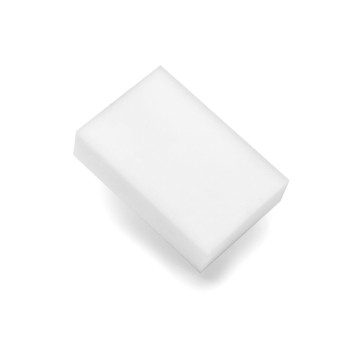Gąbka magiczna 10 x 7cm kol. biały melanina