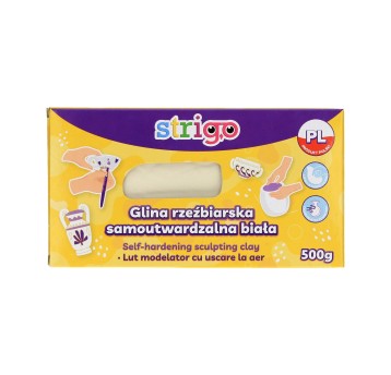 Glina samoutwardzalna STRIGO kol. biały 500g [SSC330]